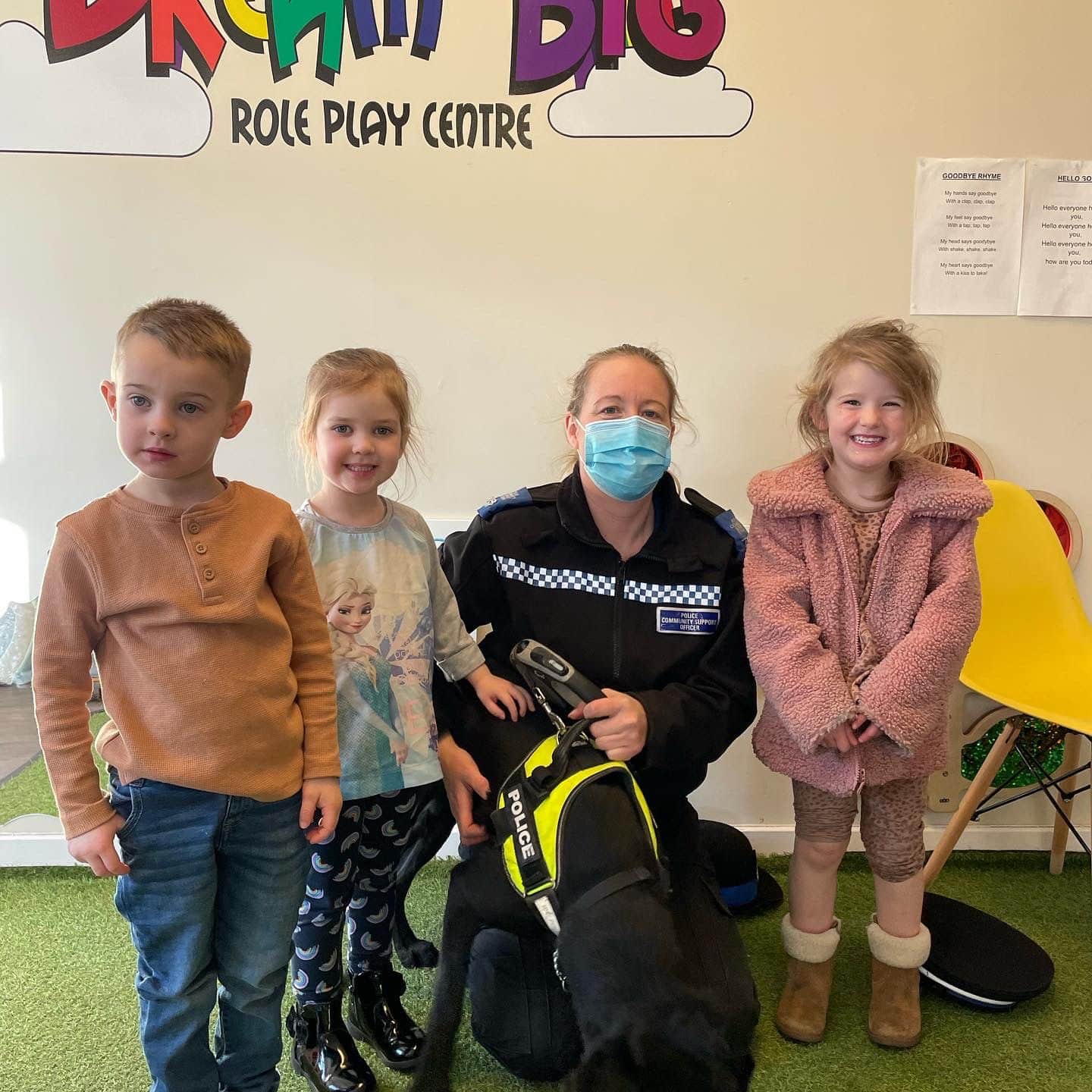 Jet and Ben the police dogs & play - Image 3